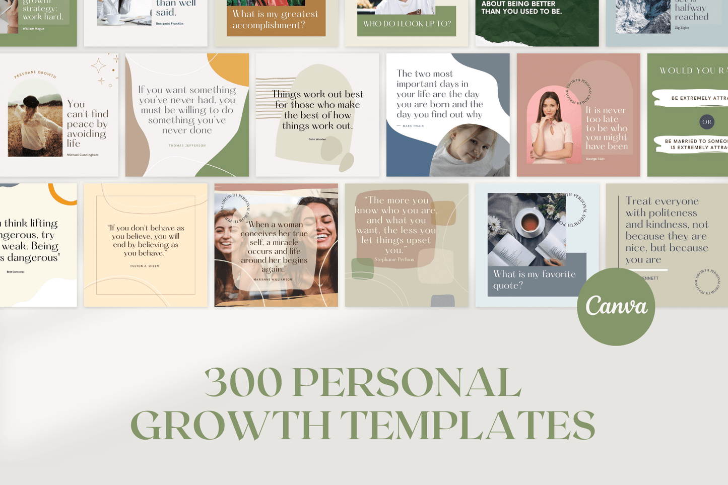 300 Personal Growth Templates