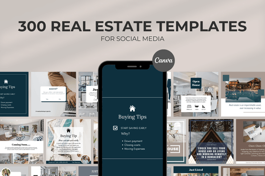 300 Real Estate Templates for Social Media