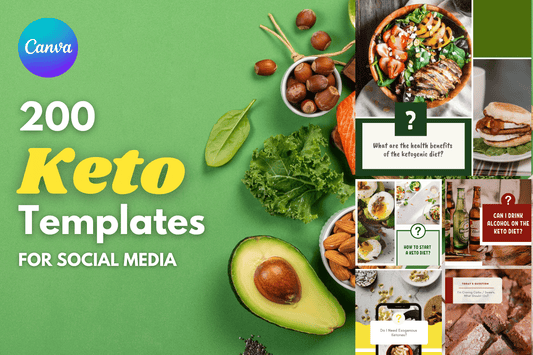 200 Keto Diet Templates for Social Media