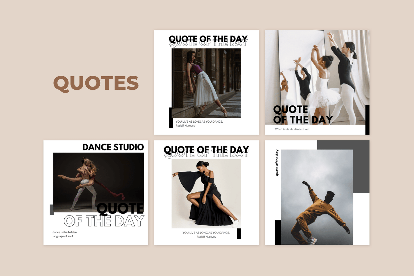 200 Dance Studio Templates for Social Media