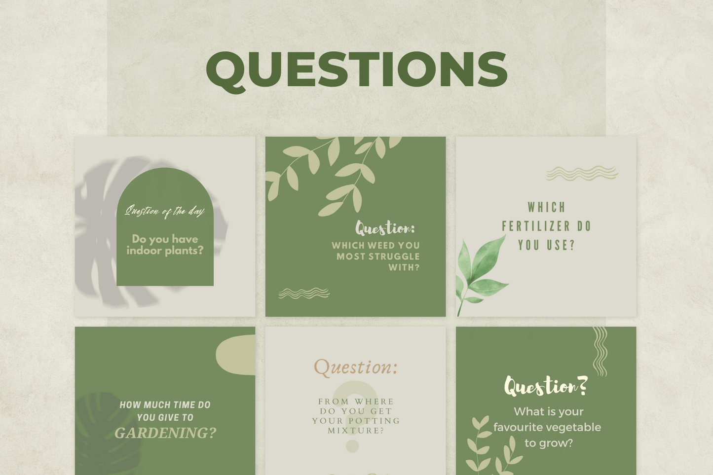 200 Gardening Templates for Social Media