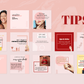 200 Lips Templates for Social Media