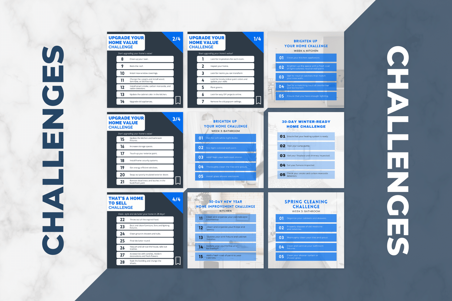 250 Pro Real Estate Templates for Social Media